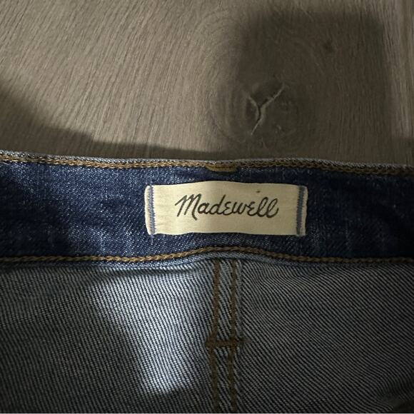 Madewell 10" High-Rise Skinny Jeans in a Medium Wash Sz 28 - Picture 6 of 10
